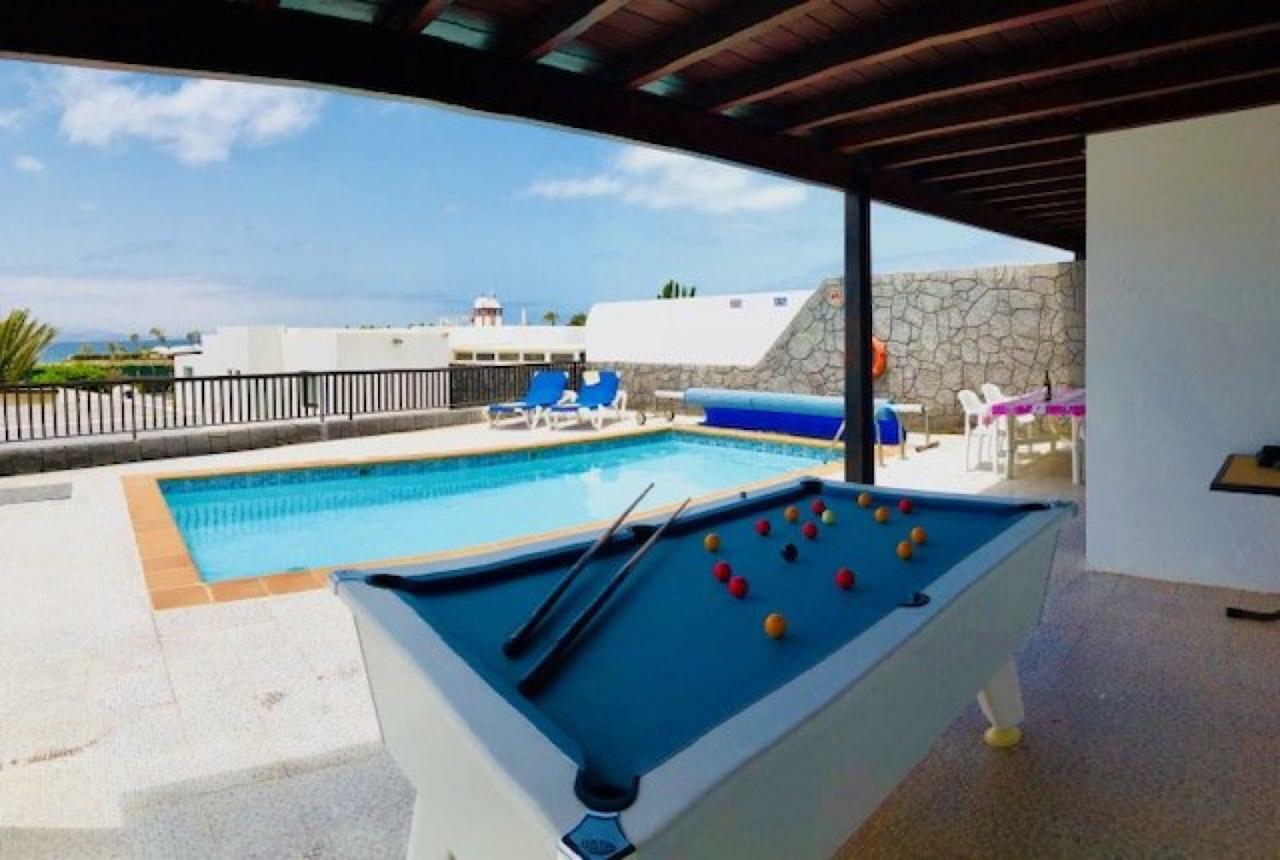 Villa Neptuno With Private Pool, Sea View, Sat-Tv & Free Wifi Playa Blanca  Zewnętrze zdjęcie